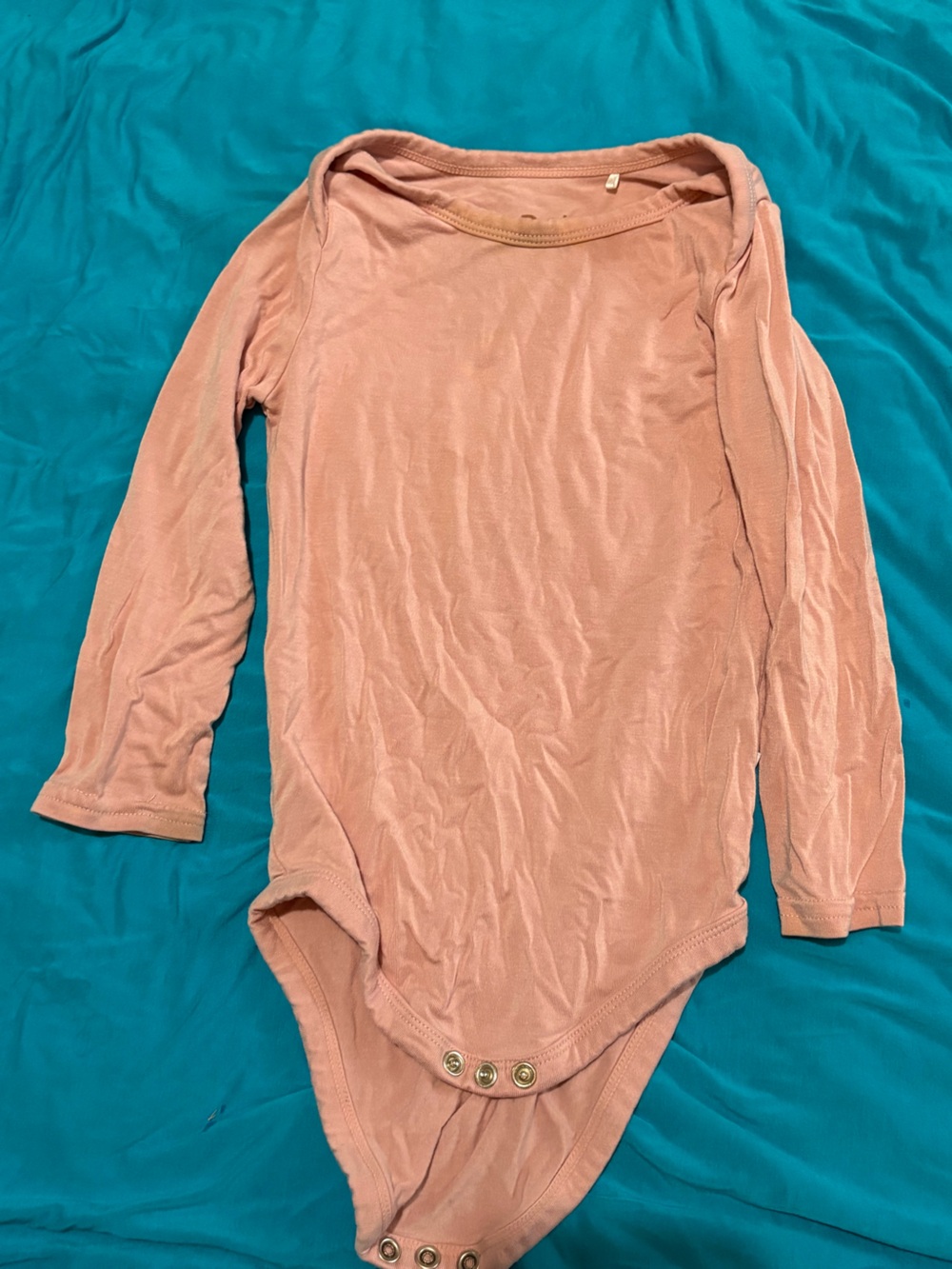 Little Sleepies Dusty Rose Long-Sleeve One-Piece
